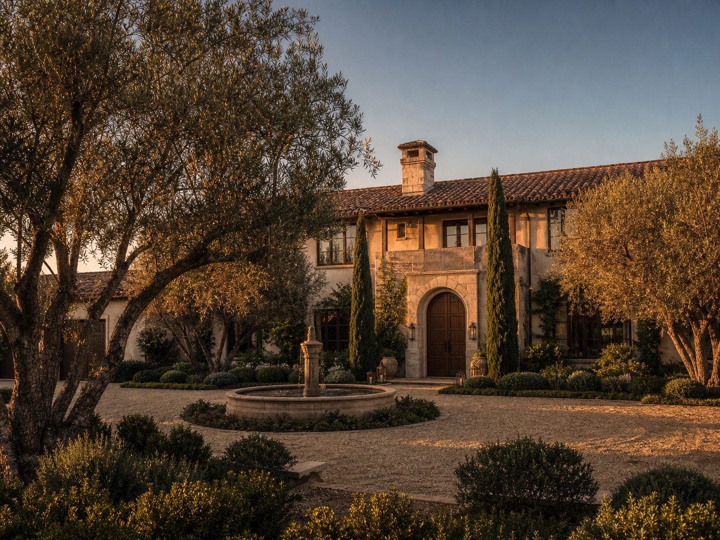 Main residence aerial
