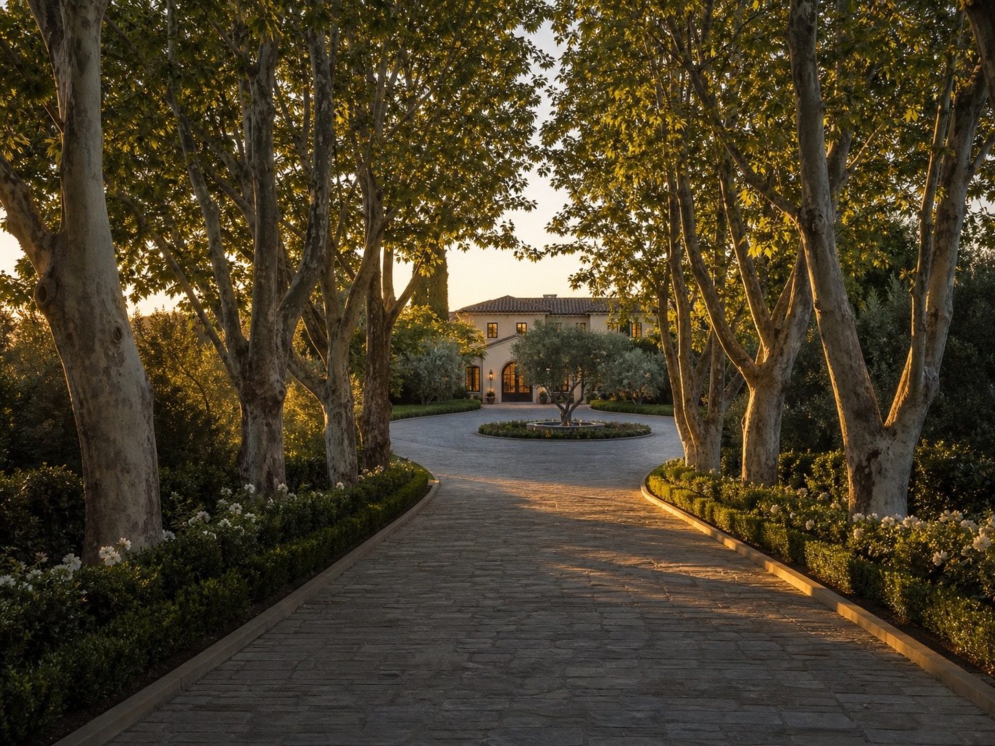 Approach and motor court